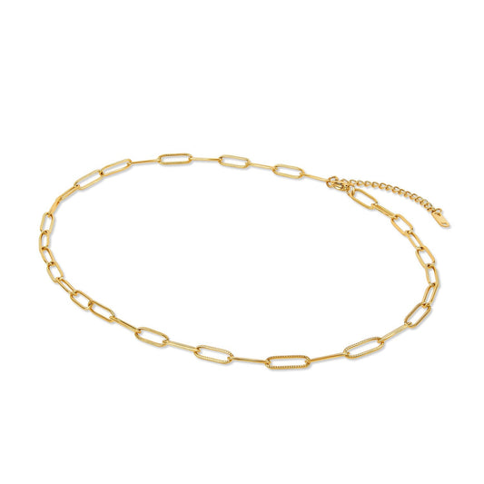 (BASE) Build Your Charm Necklace Clip Chain - Gold