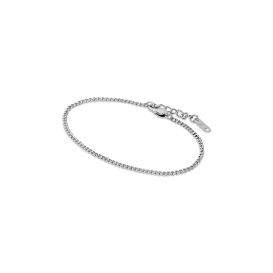 Minimal Chain Bracelet - Silver