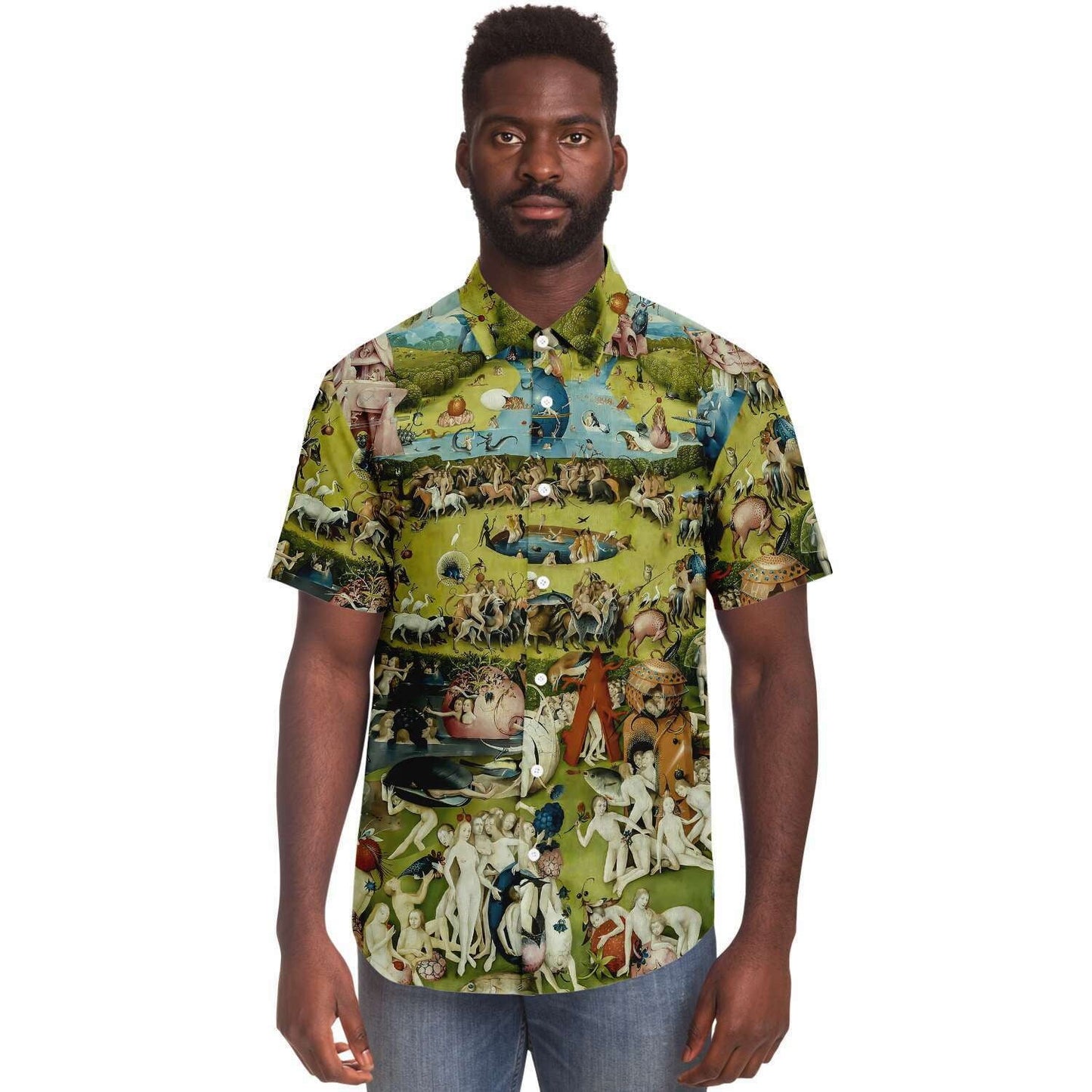 Bosch The Garden of Earthly Delights  BUTTONED SHIRT