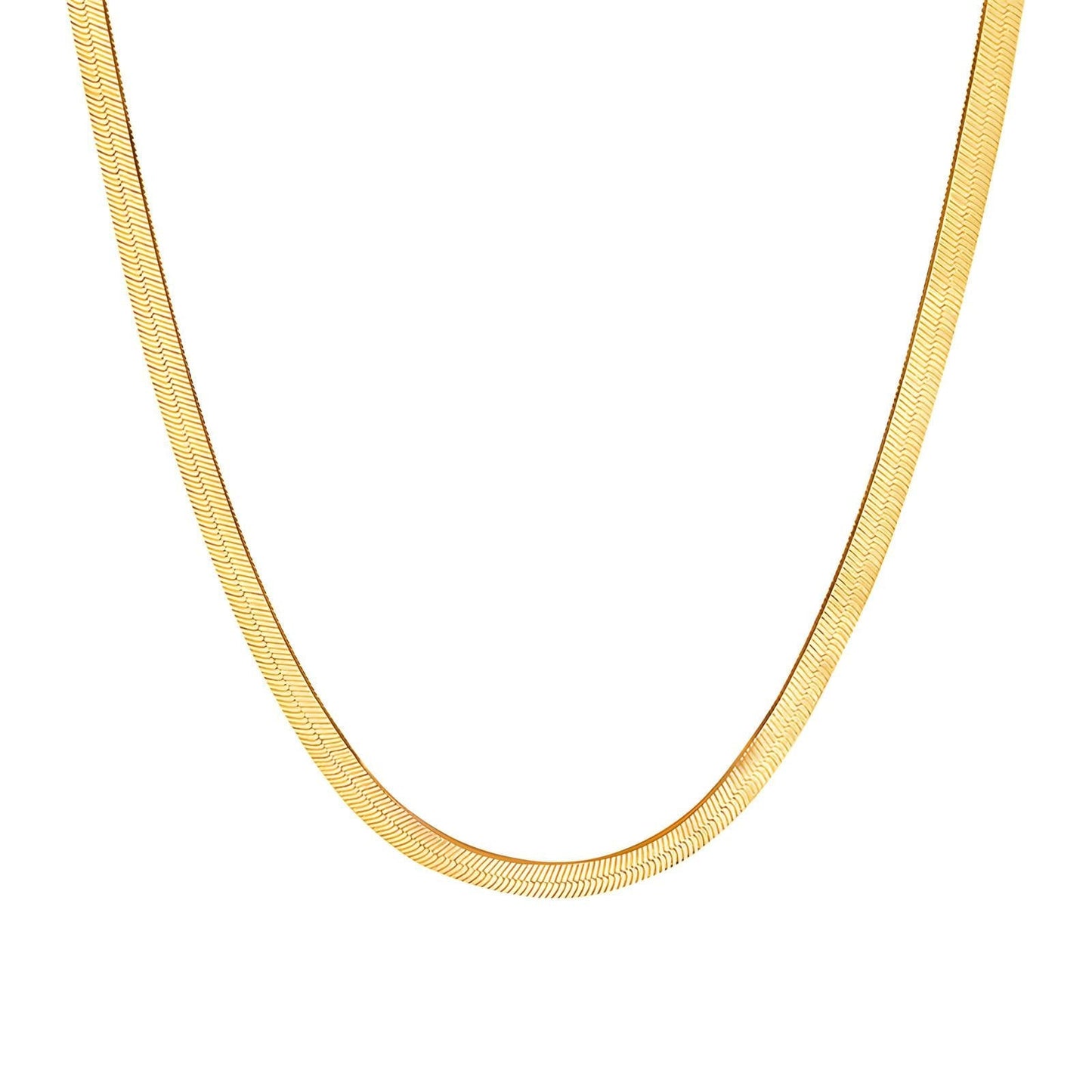 Gold Sleek Snake Chain