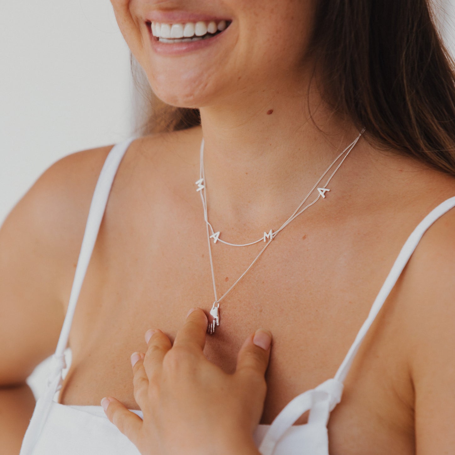 MAMA Necklace - Silver