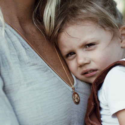 SUZANNE 'PROTECTION' NECKLACE PENDANT - GOLD