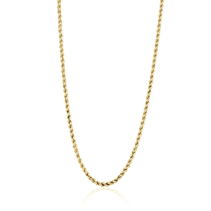 Rhode Island Twisted Rope Chain - Gold