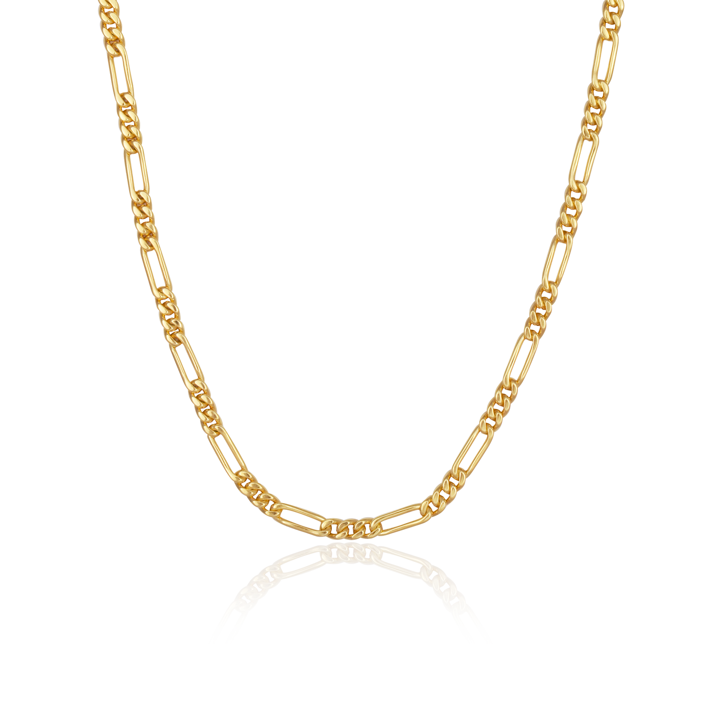 Minimalist Figari Chain Necklace - Gold