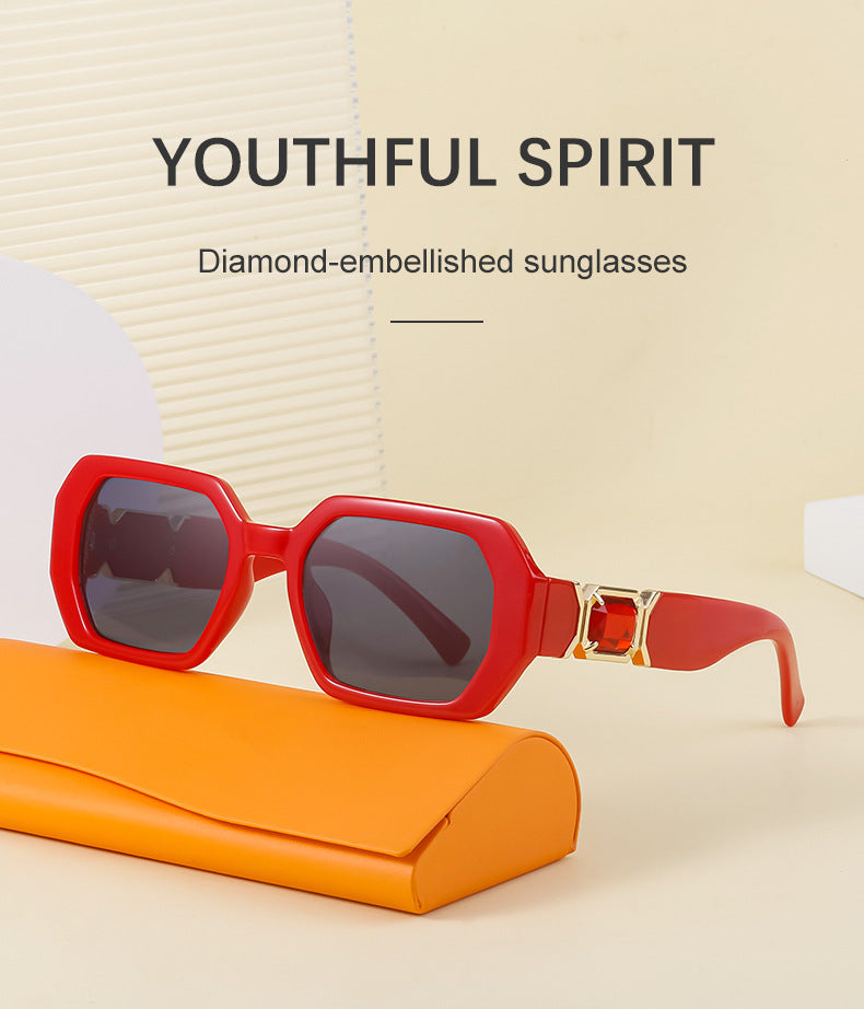 diamond studded sunglasses