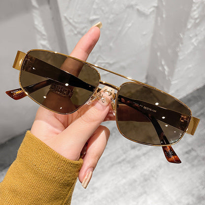 double-bridge sunglasses