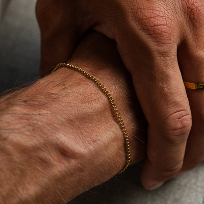 Minimal Chain Bracelet - Gold