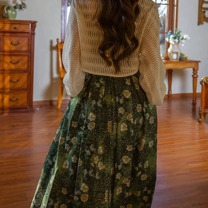 Wild roses, Van Gogh strap Dress