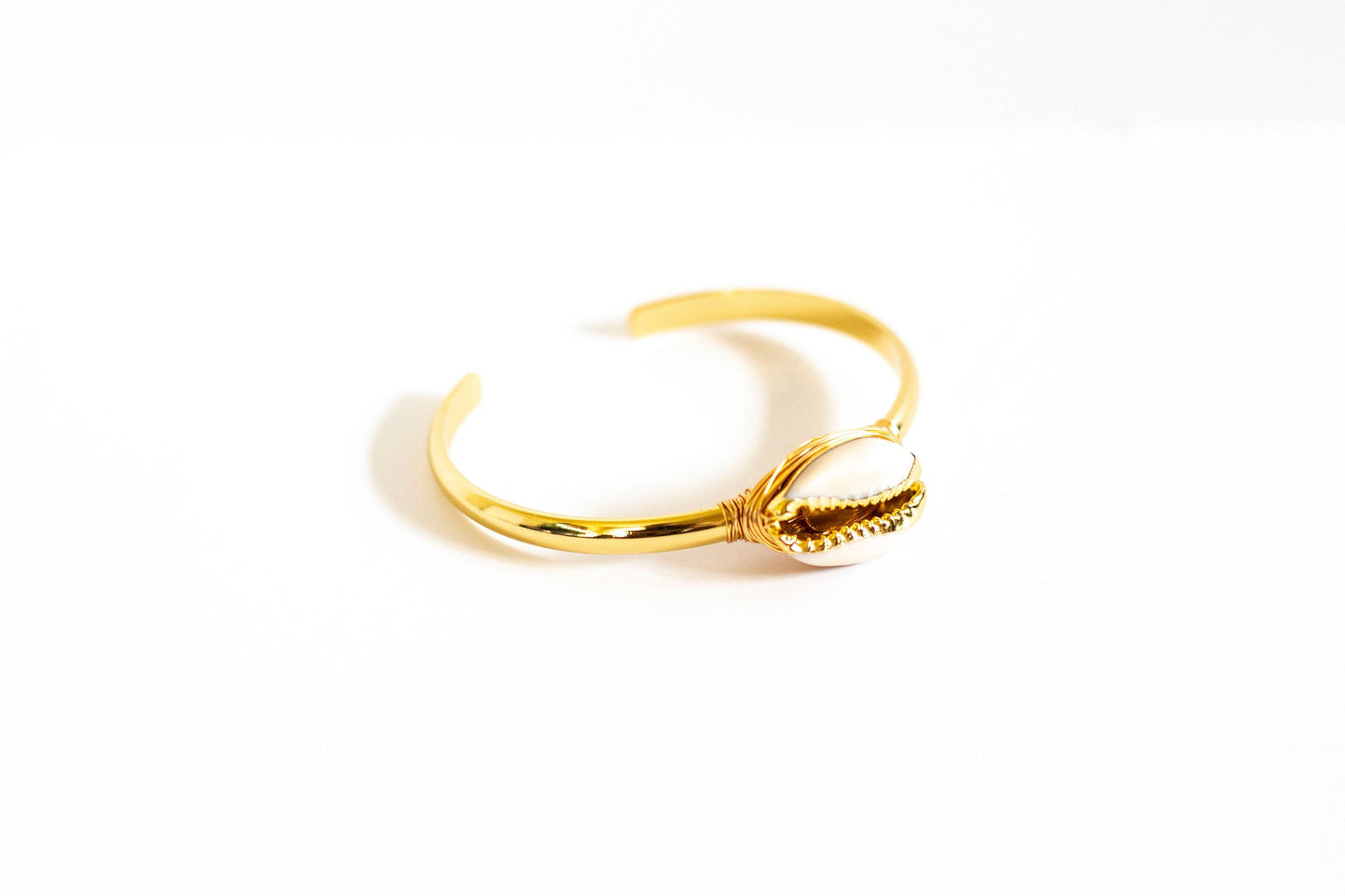 Cowrie shell bracelet