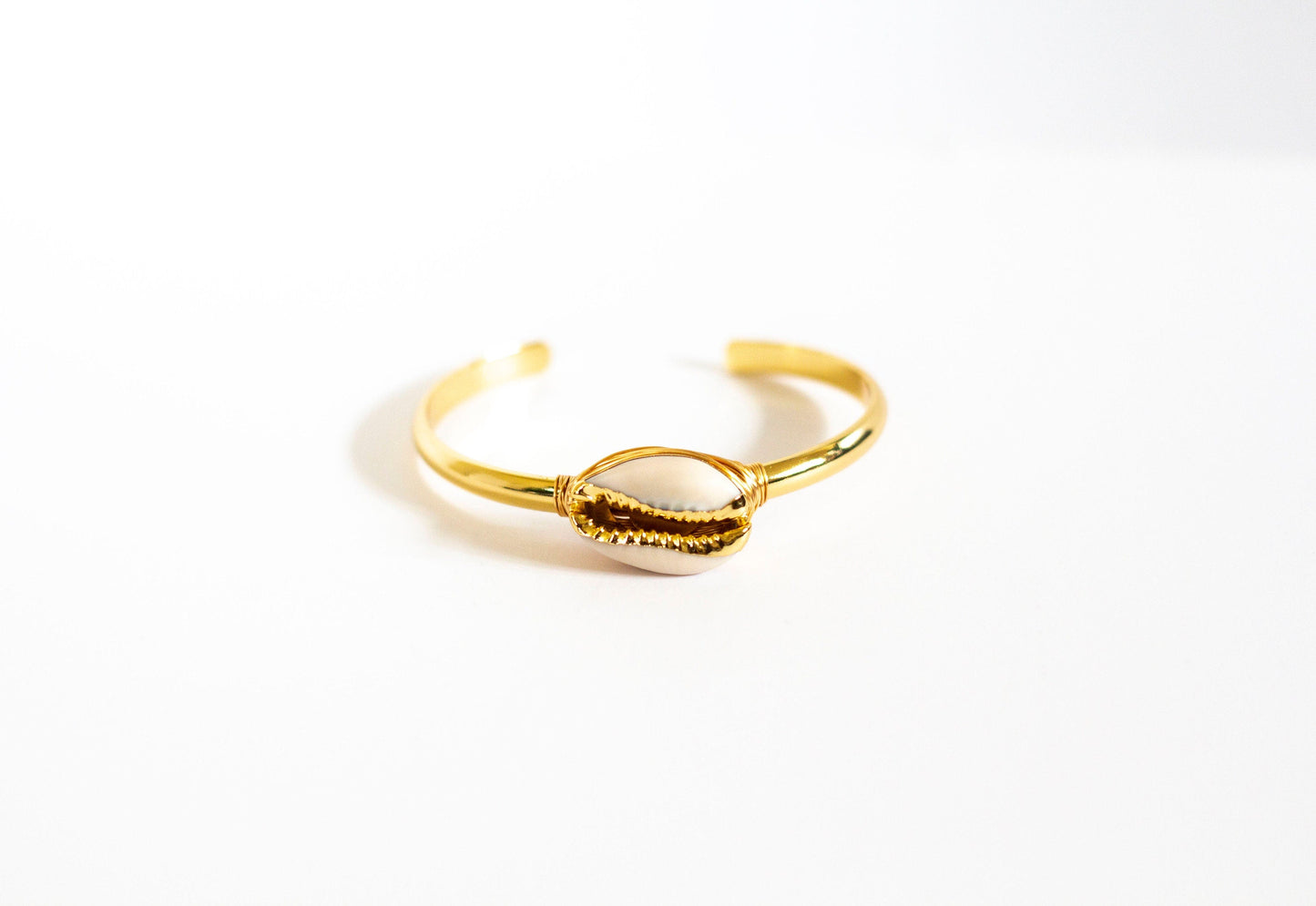 Cowrie shell bracelet