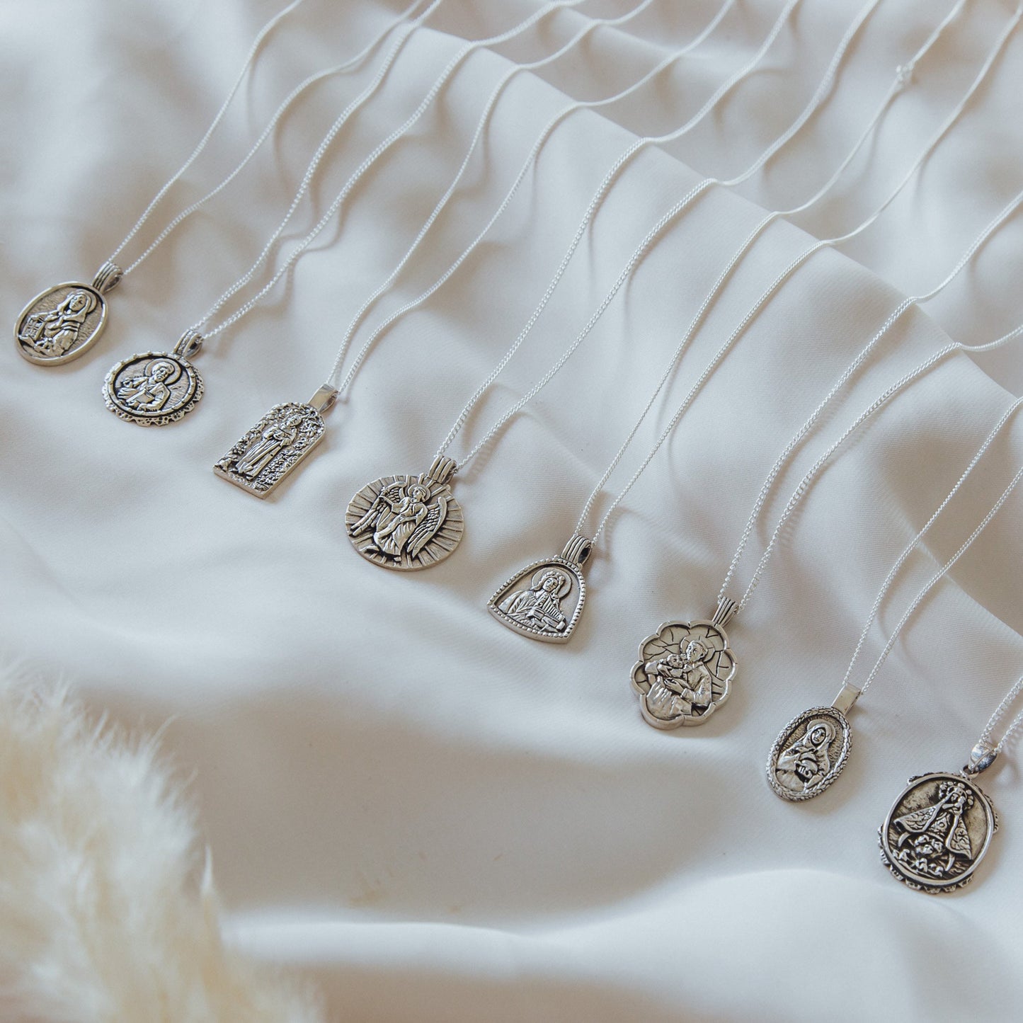 Our Lady of Charity - Patroness of Cuba Necklace - Silver