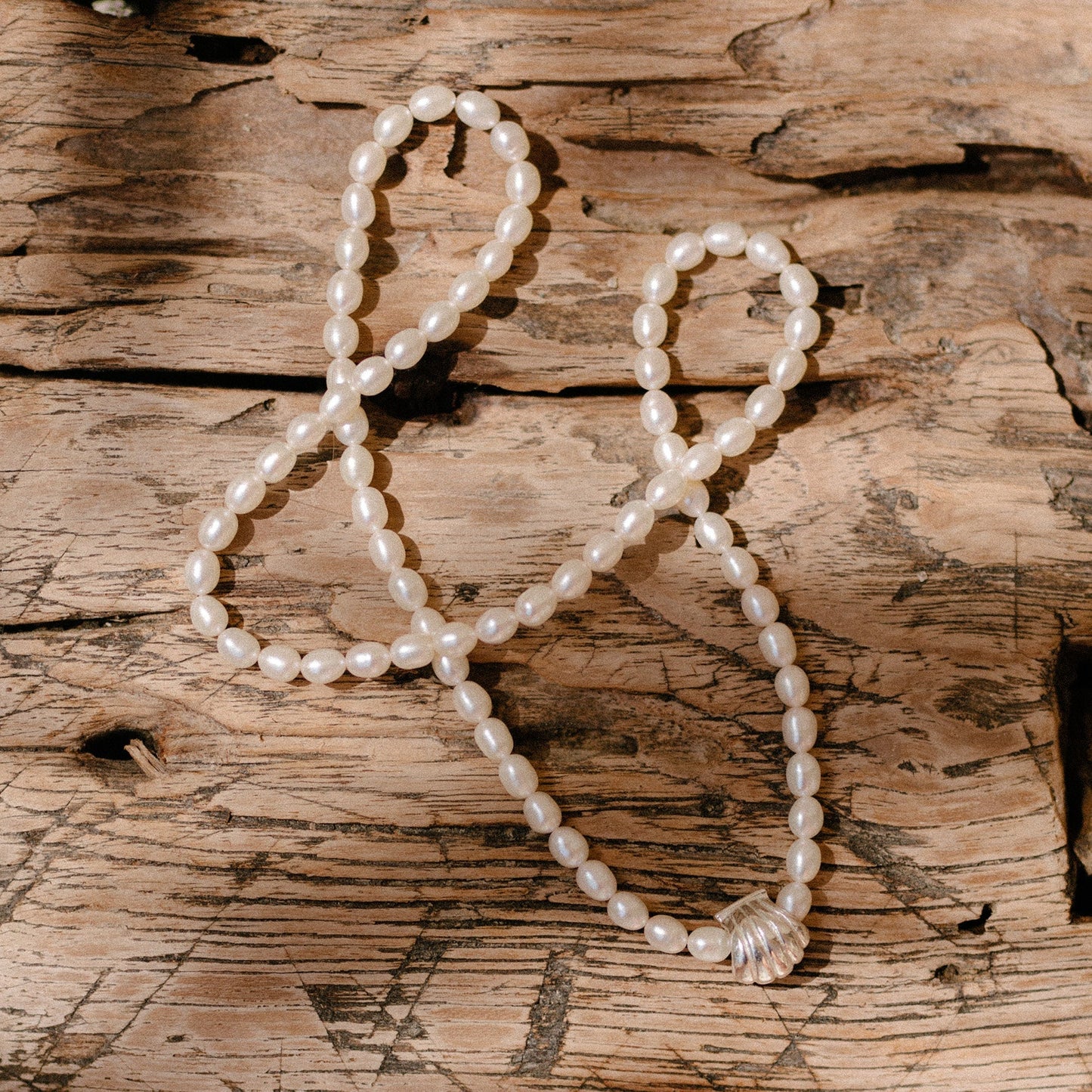 Pearly Whites Necklace - SILVER