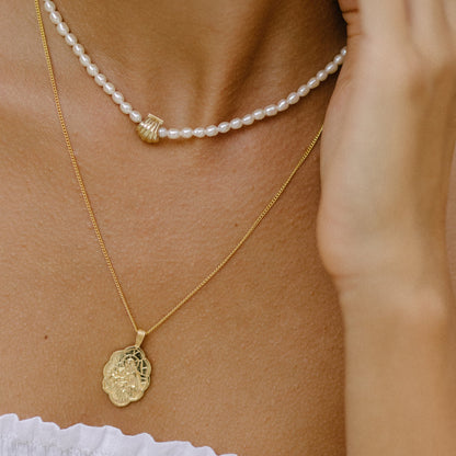 Pearly Whites Necklace - SILVER