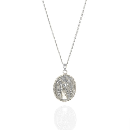 St Raphael - Patron Saint of Happy Meetings, Doctors & Nurses - Silver